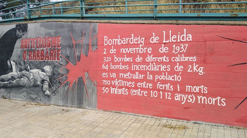 Lleida: en record del bombardeig feixista de 1937