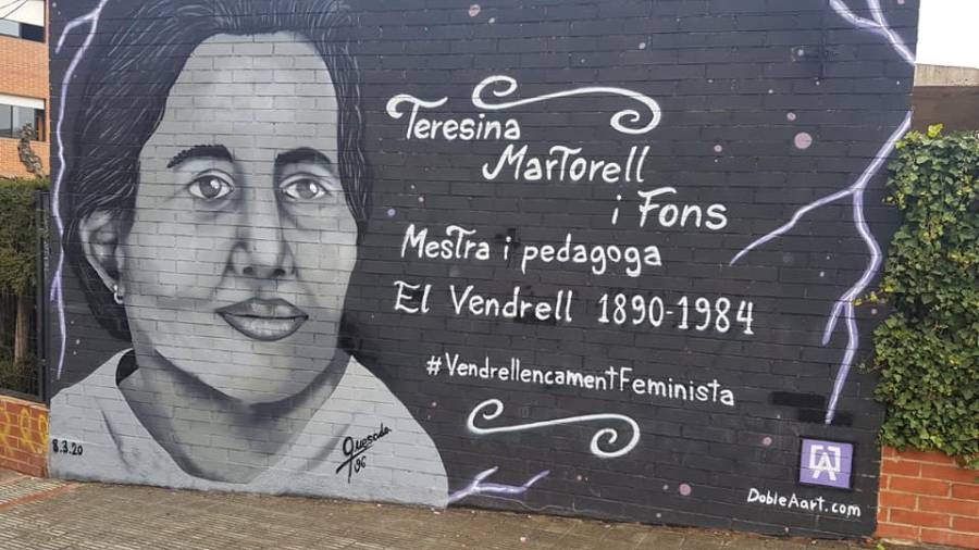 El Vendrell: homenatge a Teresina Martorell
