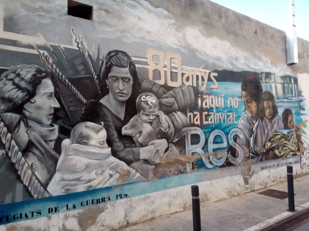 El Prat de Llobregat: refugiats de guerra, 80 anys