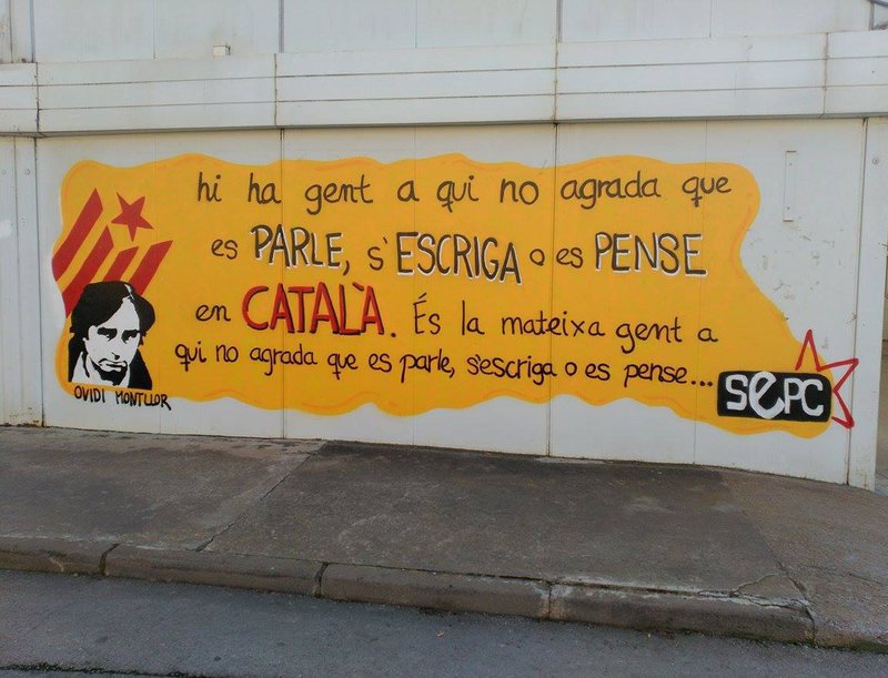 UdG: hi ha gent a qui no agrada que es parle, s’escriga o es pense en català