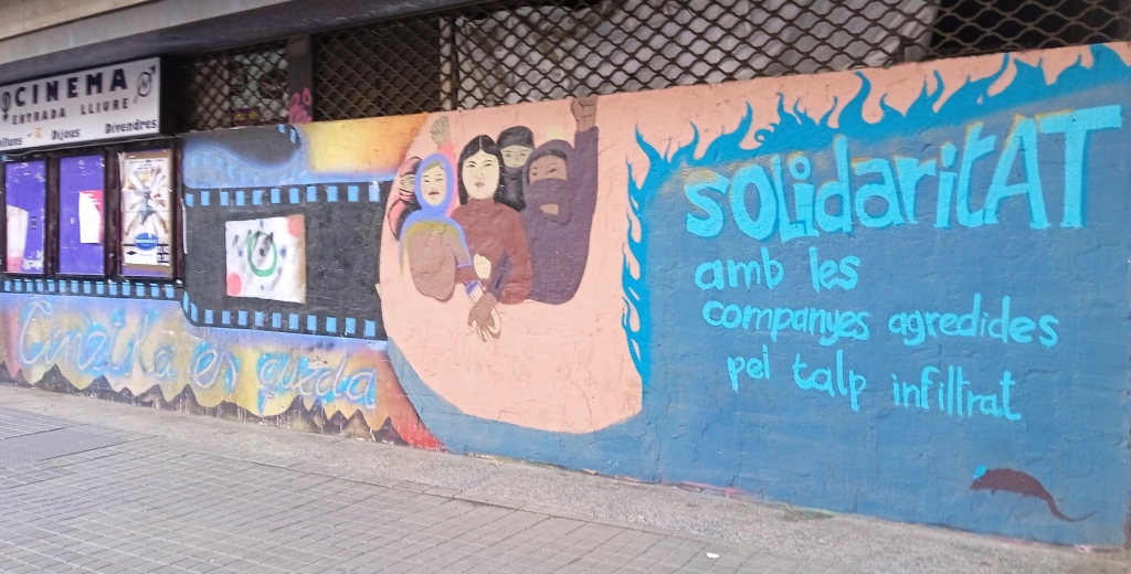 Sant Andreu: Solidaritat amb les companyes agredides